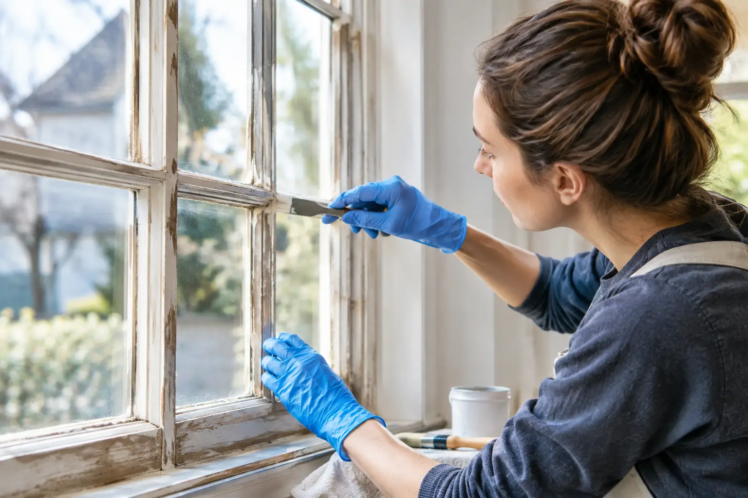 How to Reglaze Old Windows Without Losing Character